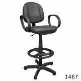cadeira caixa executiva c/ braço fixo – Mod. 1467