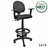cadeira caixa back system executiva c/ braço – Mod. 1476