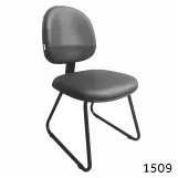 cadeira executiva c/ lâmina - trapézio – Mod. 1509