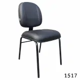 cadeira executiva c/ lâmina - 4 pés – Mod. 1517