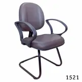 cadeira executiva c/ lâmina - pés sky c/ braços – Mod. 1521