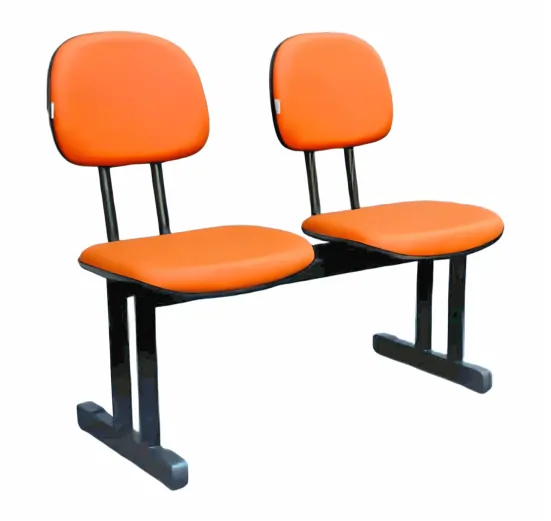 cadeira longarina 2 lugares - modelo 1812