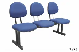longarina executiva c/ 03 lugares – Mod. 1823