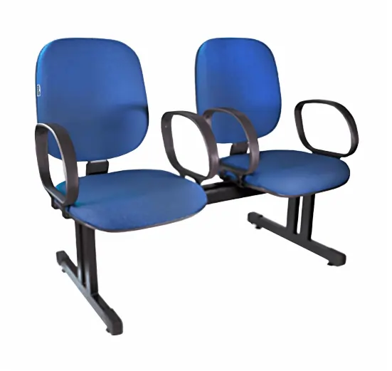 cadeira longarina 2 lugares - modelo 1832