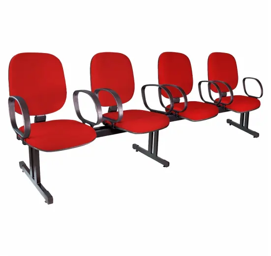 cadeira longarina 4 lugares - modelo 1834