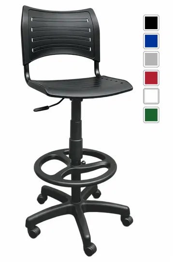 cadeira plástica ISO caixa giratória - modelo 1753